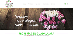 Desktop Screenshot of floreriakpe.com